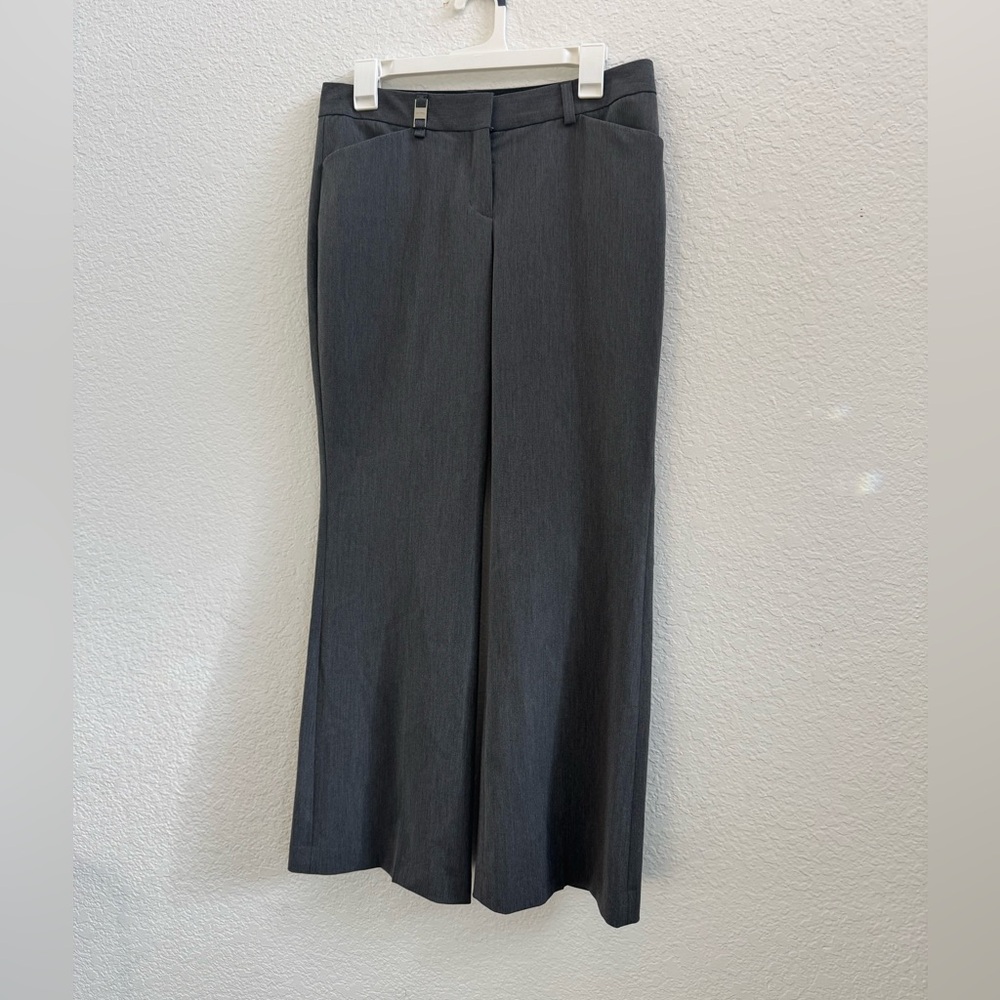 Express Editor Charcoal Gray Dress Trousers Size 6S